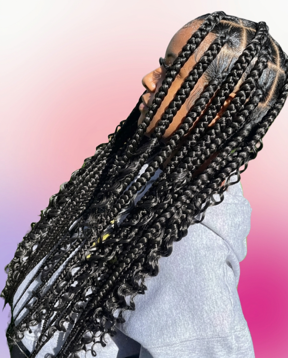 Jumbo Bohemian Braids
