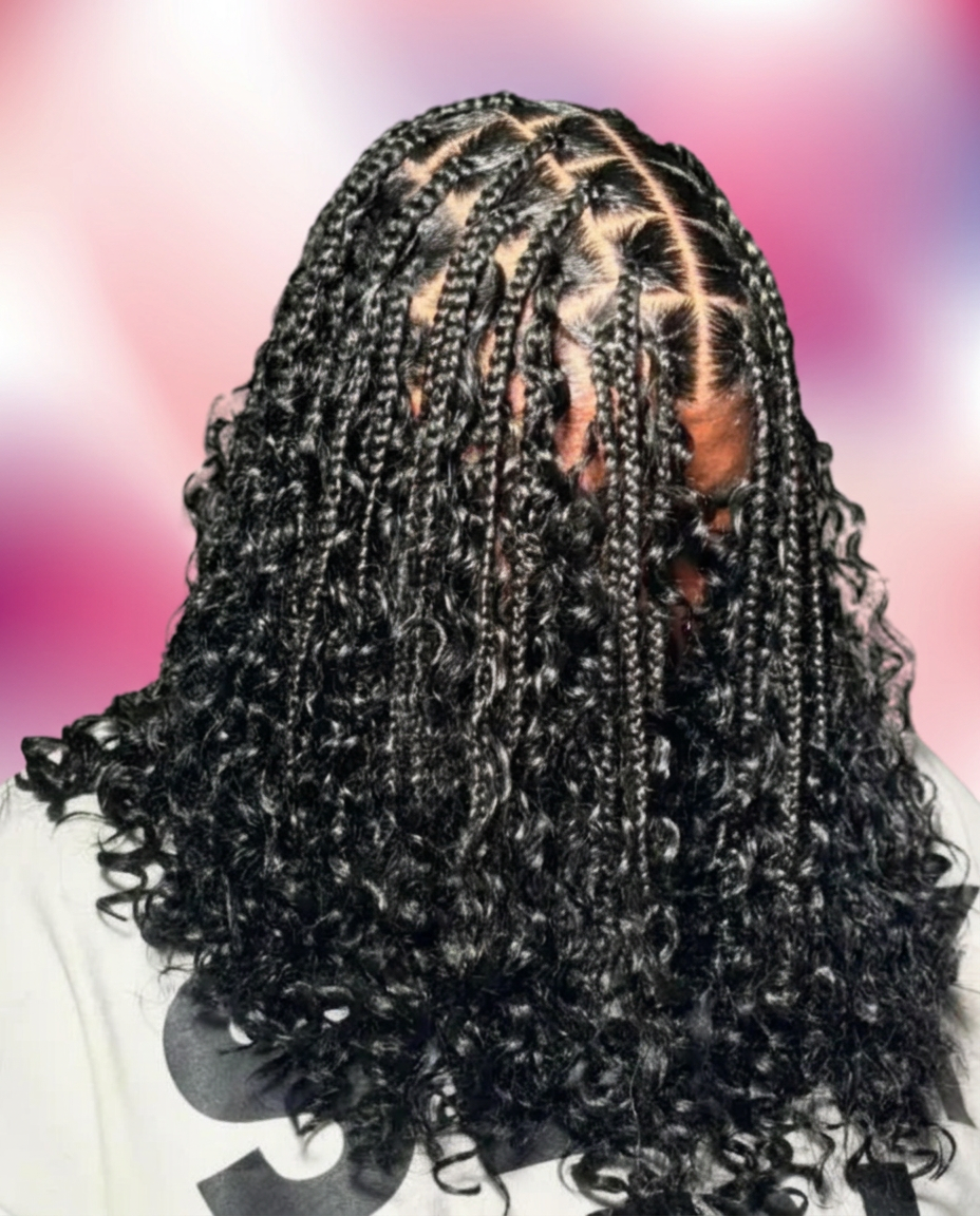Small Medium Bohemian Braids